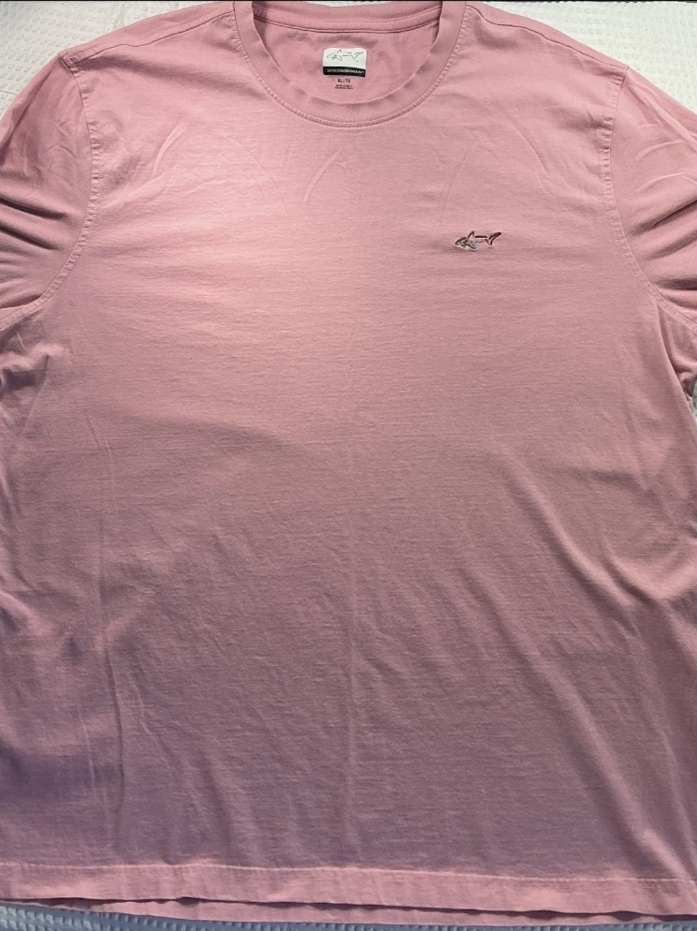 Greg Norman Collection Pink Short-Sleeve Crew Tee
